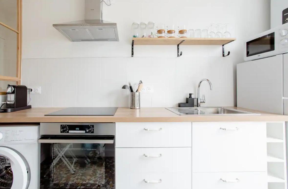 Charmant Appartement Cosy A Suresnes Bagian luar foto